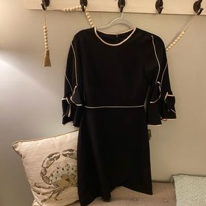 Black size 6 Bell Sleeve Dress (tags still on)